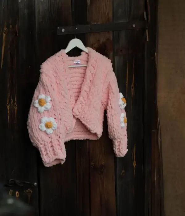 daisy candy pink