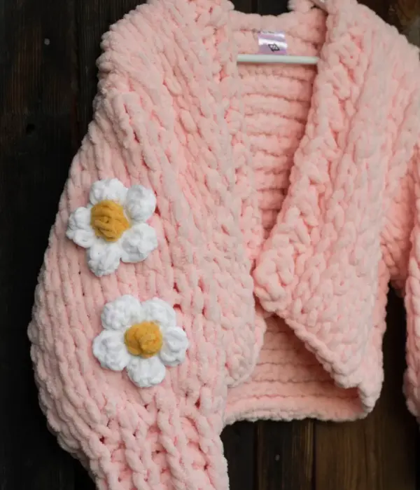 daisy candy pink
