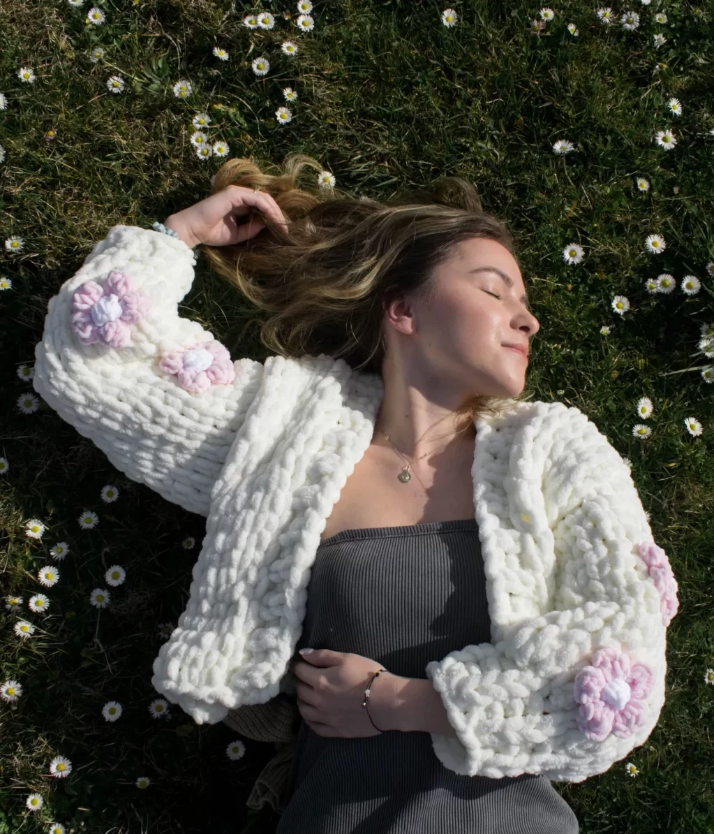 Sweter DAISY Creamy